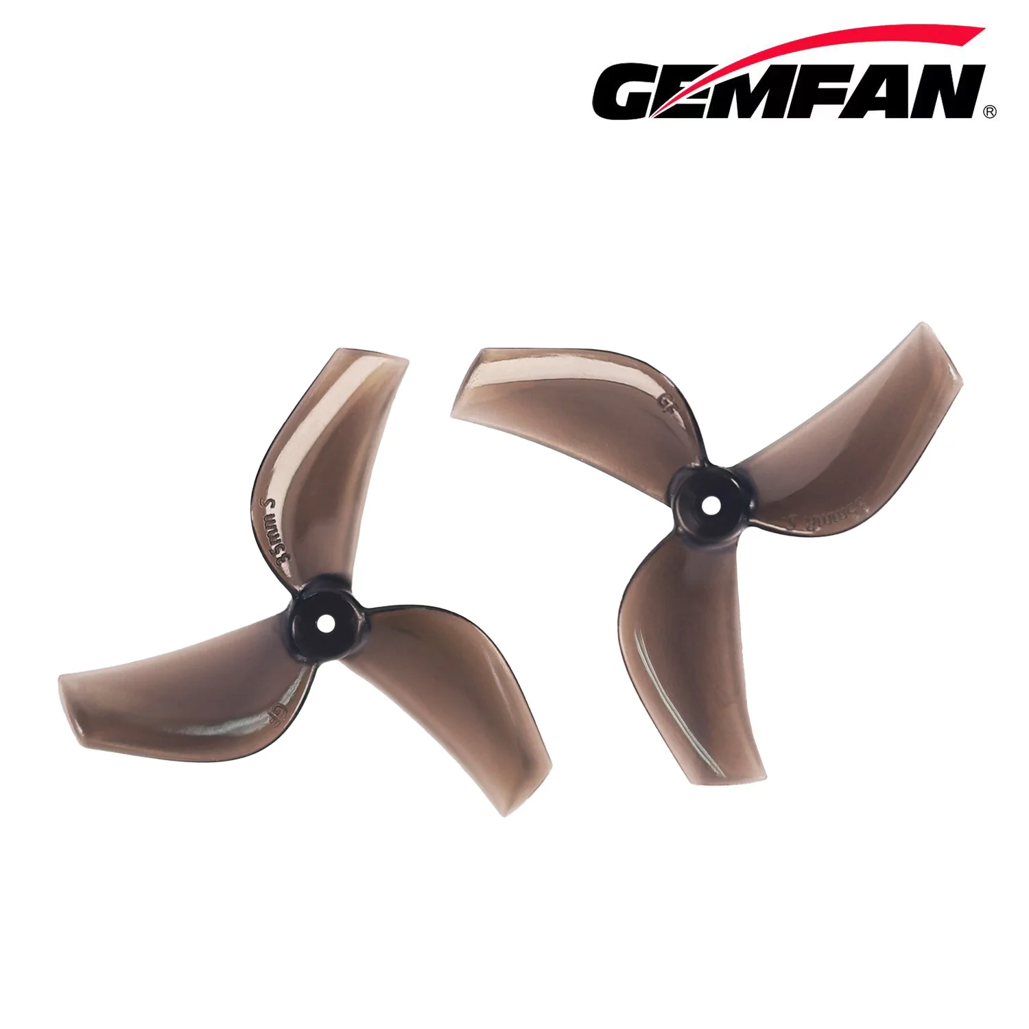 รูปสินค้า ใบพัดโดรน Gemfan 35S-3 วัสดุ PC สีสวย สำหรับ Tiny Whoop