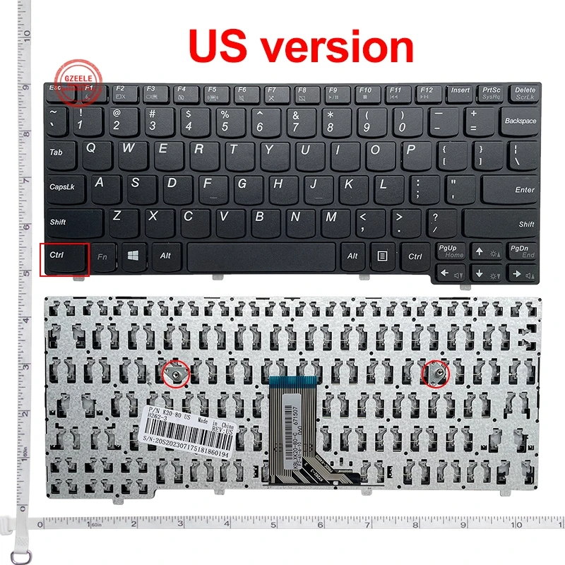 

Новая клавиатура для Lenovo K20-80 K20-30 K20-70 K20-40 45 K20-35 75 K2450 K21-80 US клавиатура для ноутбука