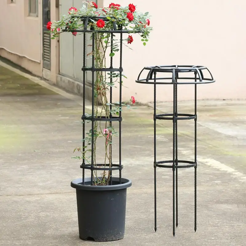 

Umbrella-Shaped Clematis Trellis Tall Plant Support Vine Plant Support Free Standing Garden Plant Cage for Climbing Vines Flower