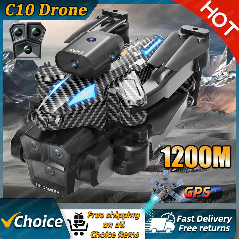 GPS RC 드론 HD 8K 광학 흐름 포지셔닝 장애물 회피 제스처 사진 접이식..