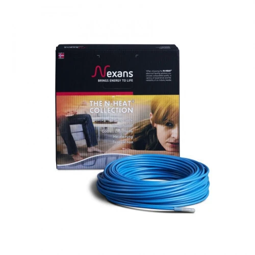 Тонкий теплый пол Nexans MILLICABLE FLEX 1800 Вт 123.5 п.м. 12 м2 |