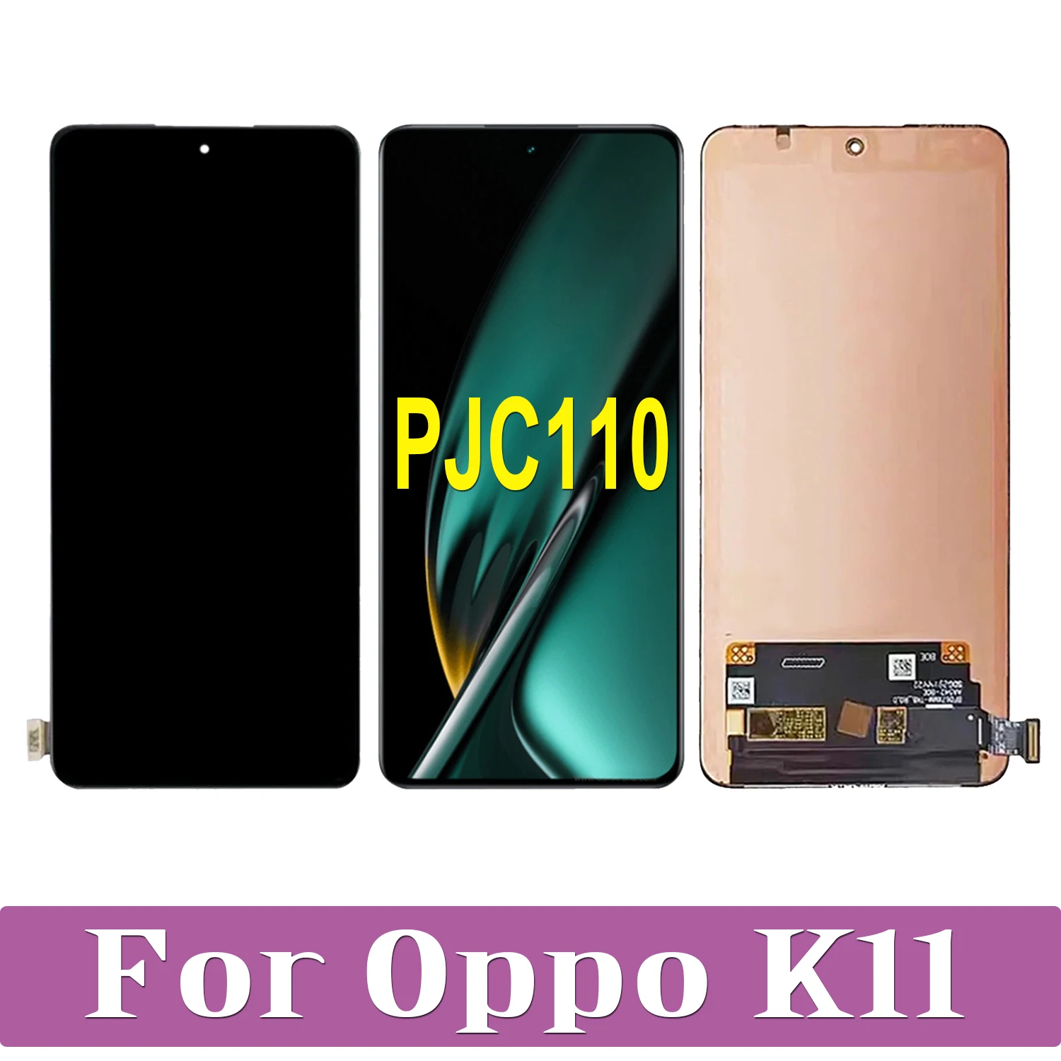 

6,7 ''AMOLED для Oppo K11 PJC110 ЖК-дисплей с сенсорным экраном и дигитайзером в сборе