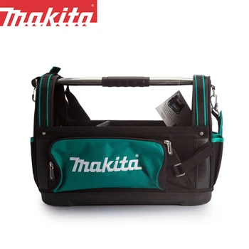 마키타 D-51122 다기능 캔버스 도구 가방, 휴대용 강화 대형 사이즈, 헤비 오픈 토트, 범용 보관 키트