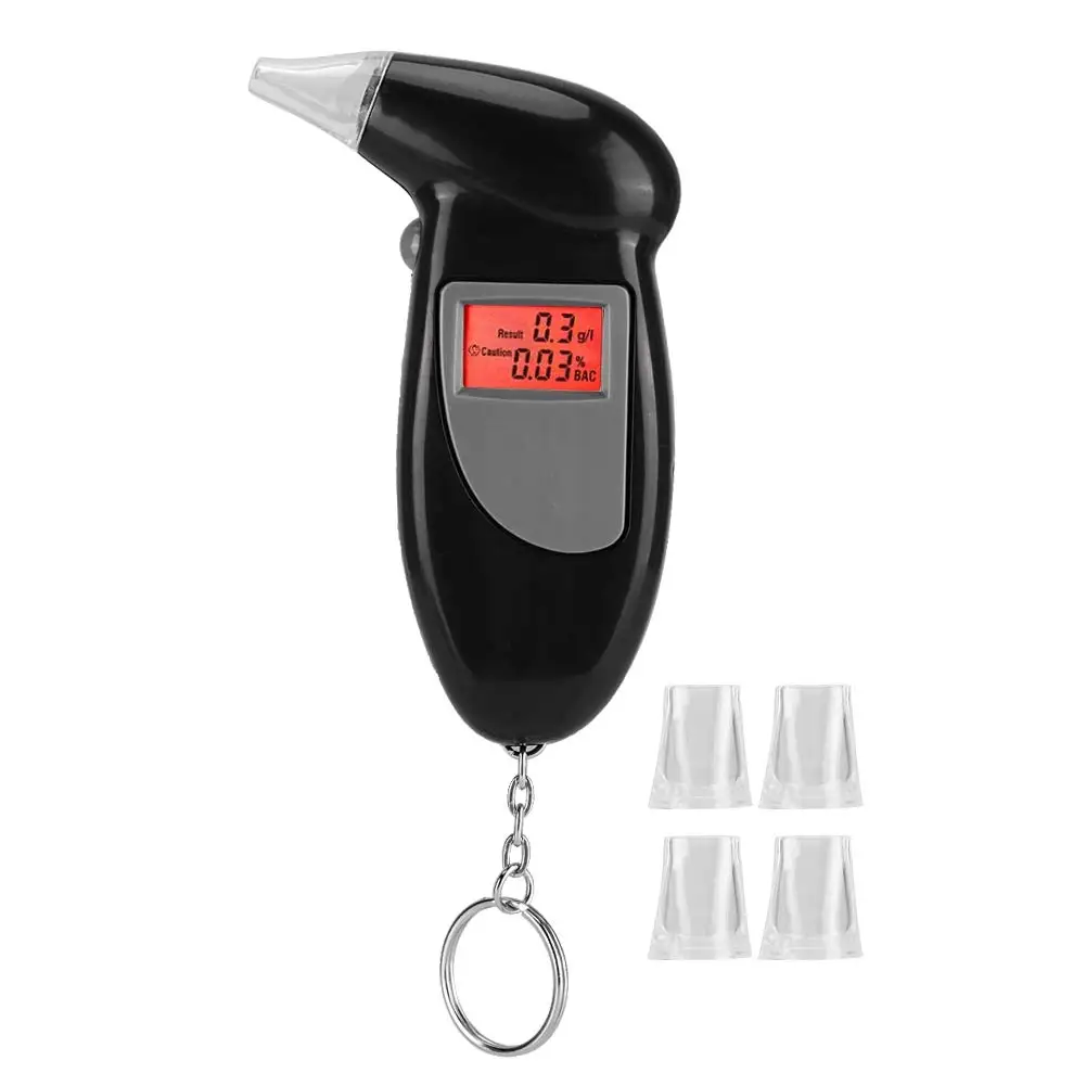 Birds Beak Vehicle Breathalyzer Blowing Digital Display Detector Portable Drink-driving Breathalyzer For Vehicle alcohol tester breath alcohol tester breathalyzer mouthpieces