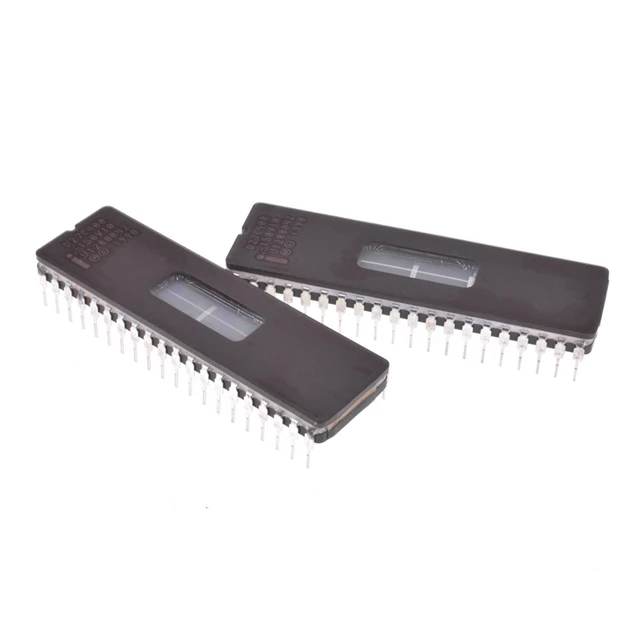 10 Stück AMD AM27C400-150DC EPROMs – UV-löschbar, DIP-40 – Generalüberholt, Funktionsgeprüft