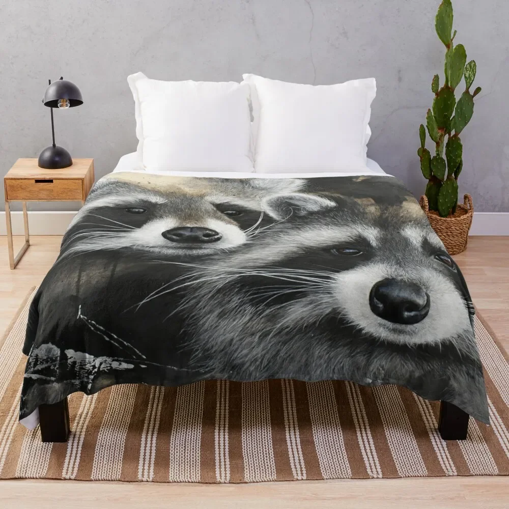 We found each other in the dark Throw Blanket Single Custom Luxury Throw Blankets