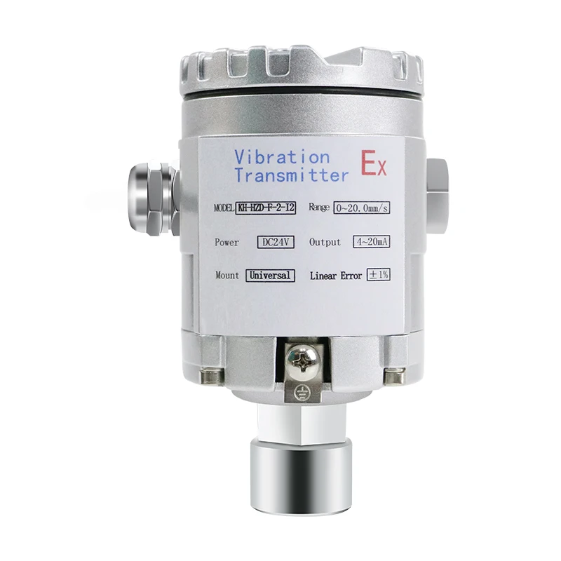 

Integrated 4-20ma Explosion-proof Vibration Sensor Transducer for Motor Mechanical Vibration System