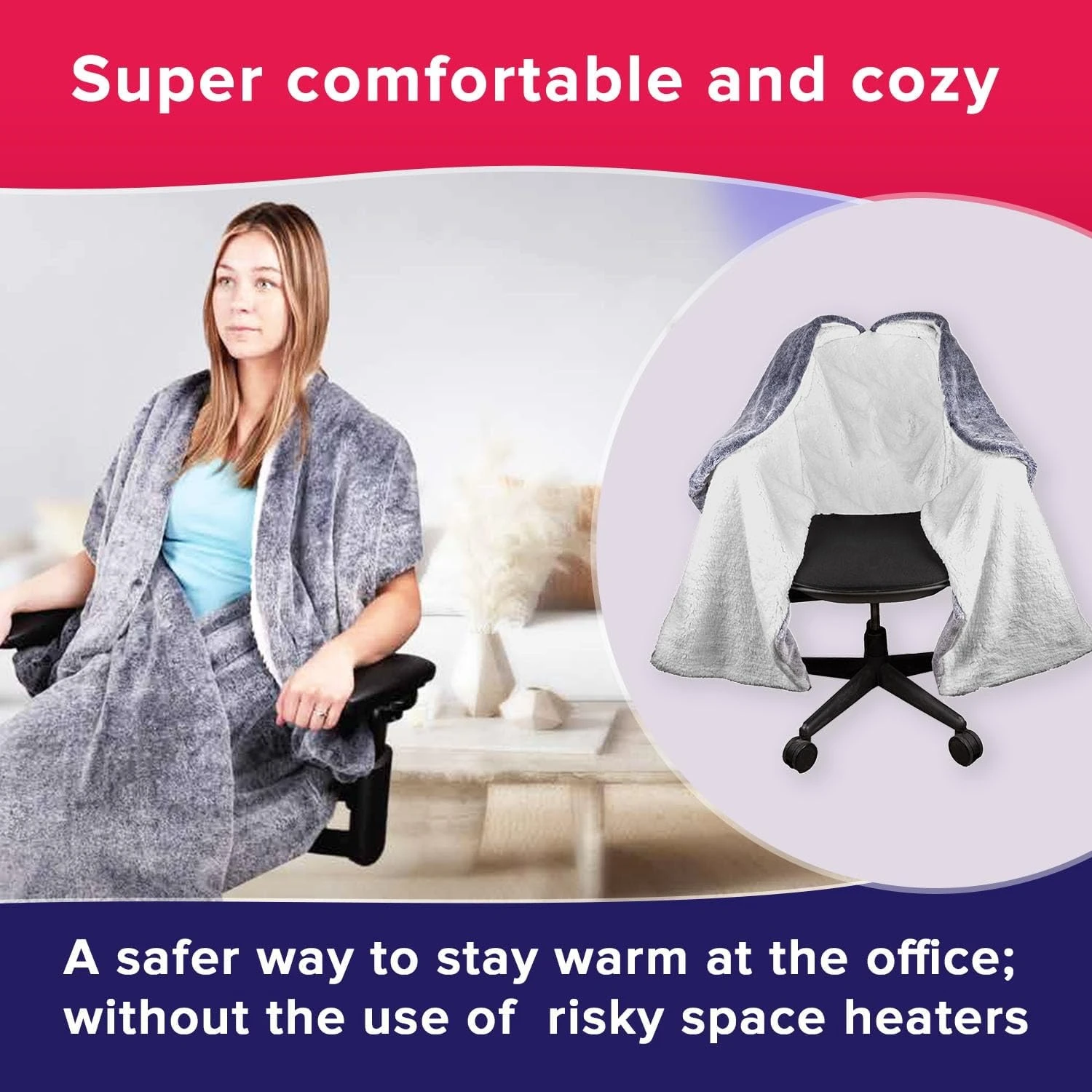Stay Warm In The Winter or Summer. Sherpa Fur Lining 3
