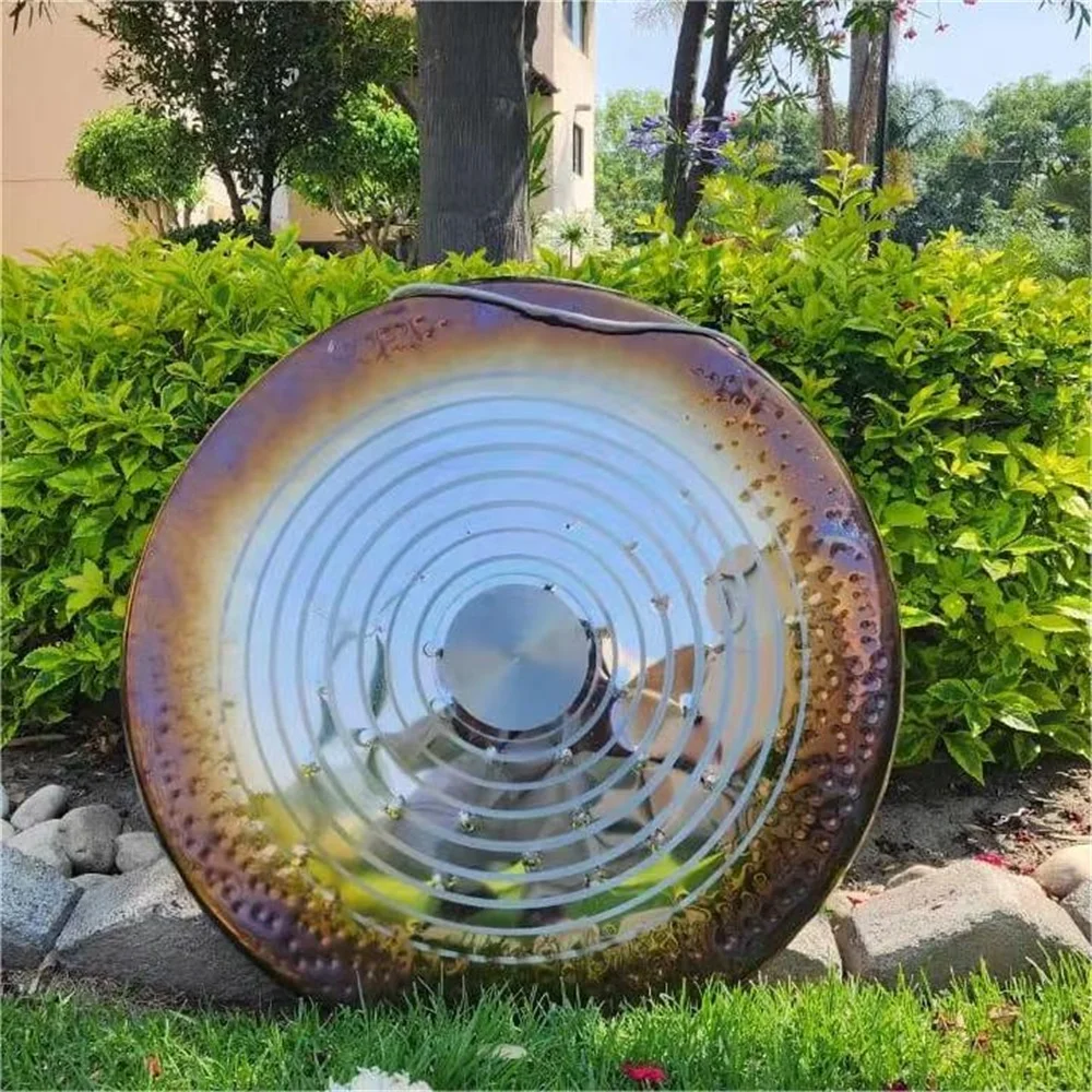 Arborea Sound Healing Gongs-Nickel Alloy Gong Mirror Chau Gong 18"-36" with Free Wood Mallet Best Sound Bath Tools For Yoga