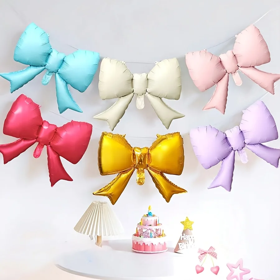 6 stücke Bogen Ballon 22 zoll Größe Matte Folie Bogen Ballon Jahrestag Baby Dusche Kinder Geburtstag Party Hochzeit Hintergrund Dekorationen – Detail 10