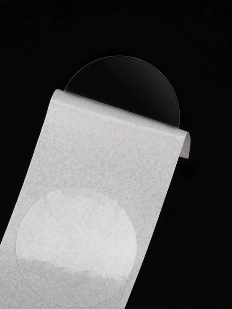 Transparent Circular Sealing Labels 500 pieces/roll 20/25/30/38/50mm Gift Box Packaging Decorative