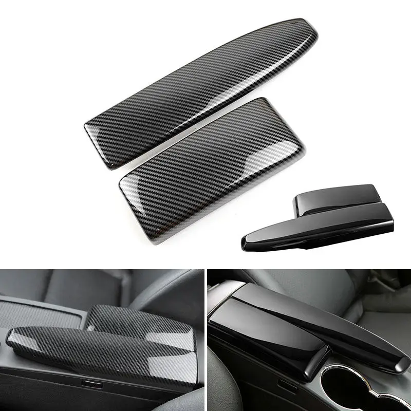 메르세데스 벤츠 C E GLK 클래스 W204 W212 X204 2008-2015 자동차 액세서리 센터 콘솔 정리용 암레스트 박스 트림 보호 커버