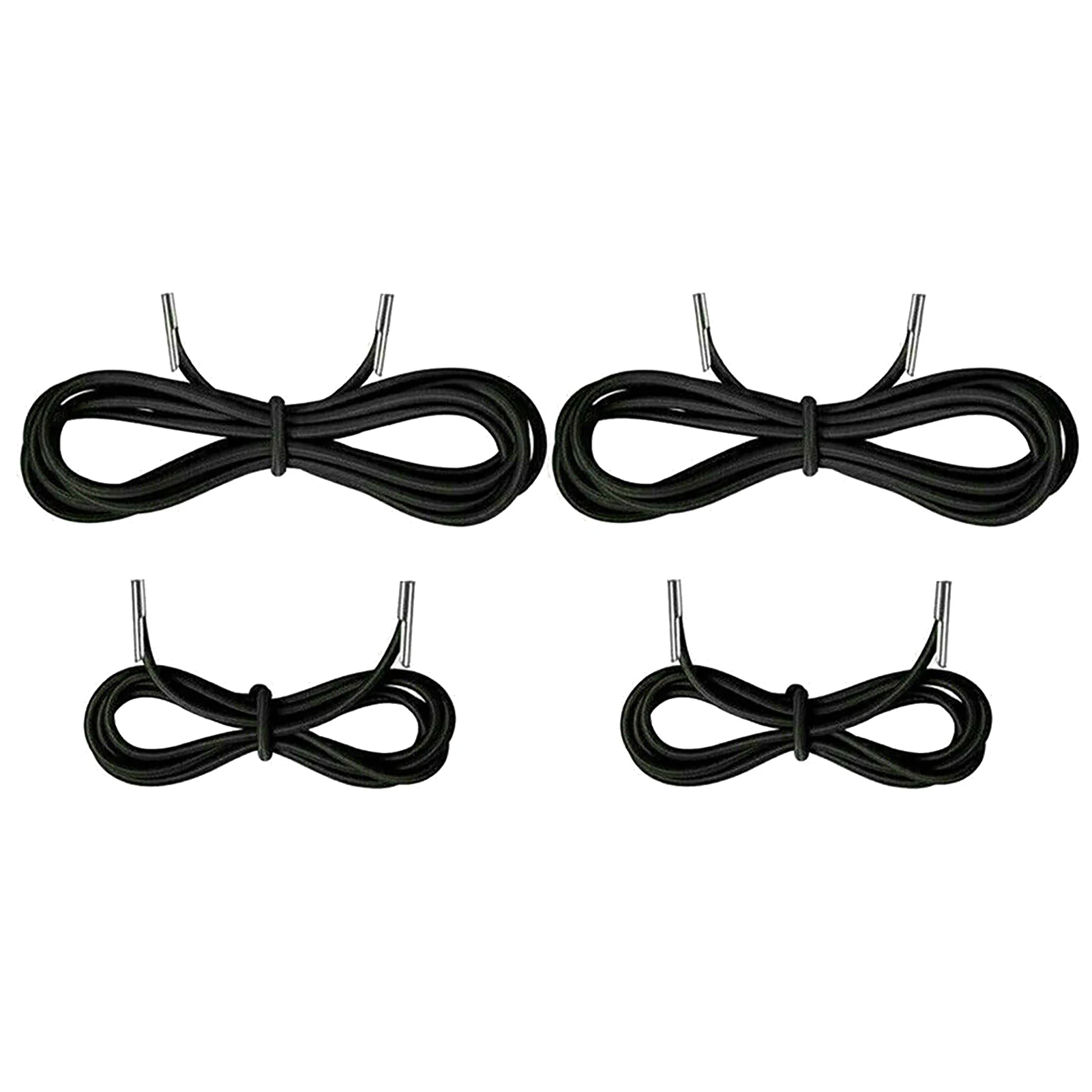 Kit Corda Elastica Per Sedia Zero Gravity - 4 Pezzi Di Ricambio (2x220cm + 2x140cm) - Per Sedia Reclinabile Da Giardino, Spiaggia E Prato