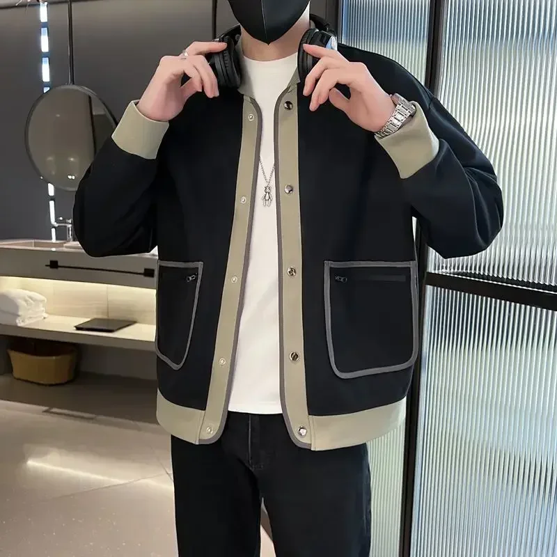 Abrigos Vintage para Hombre Primavera Otoño Ropa Barata Ofertas Ropa Moda 2024 Ofertas Chaquetas Béisbol Hombre Joker Entrega Rápida Y2k