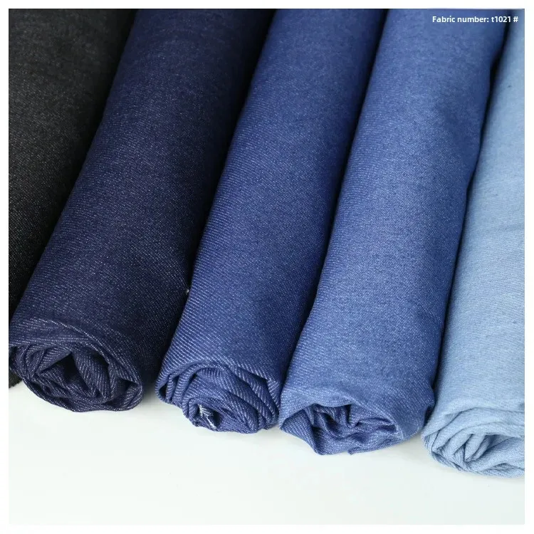 Thin Washable Elastic Denim Fabric 5 Ounces for Bags Hats Shoes Specialized Material T3210 from Mainland China Clothing Accessor