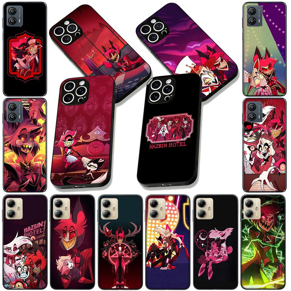 Angelic Dust-Resistant Soft Phone Cover with Alastors Design