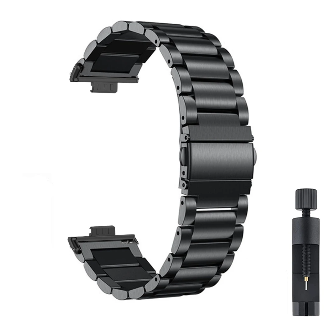 Elegant Stainless Steel Watch Band Bracelet - Premium Metal Strap