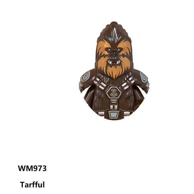 Star Wars Building Blocks Mandalorians Sith Darth Vader Clone Troopers C-3PO Vader Han Solo Leia  Boba Fett Robot Figure Toy 5