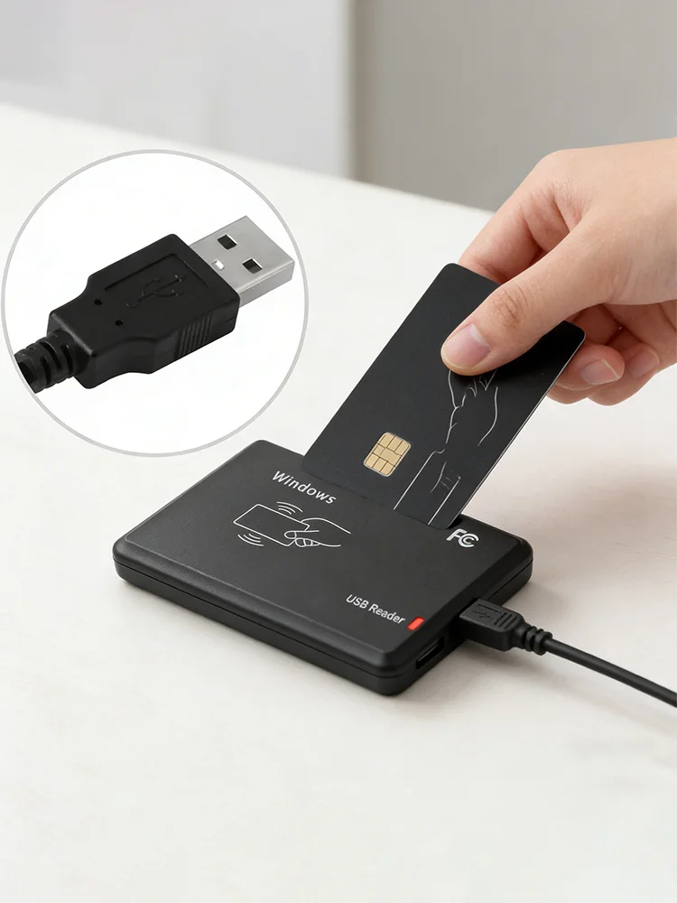 RFID IC 카드 리더기 13.56MHz 액세스 제어 암호화 프로그래머(USB 인터페이스 포함) Windows Linux MacOS와 호환 가능