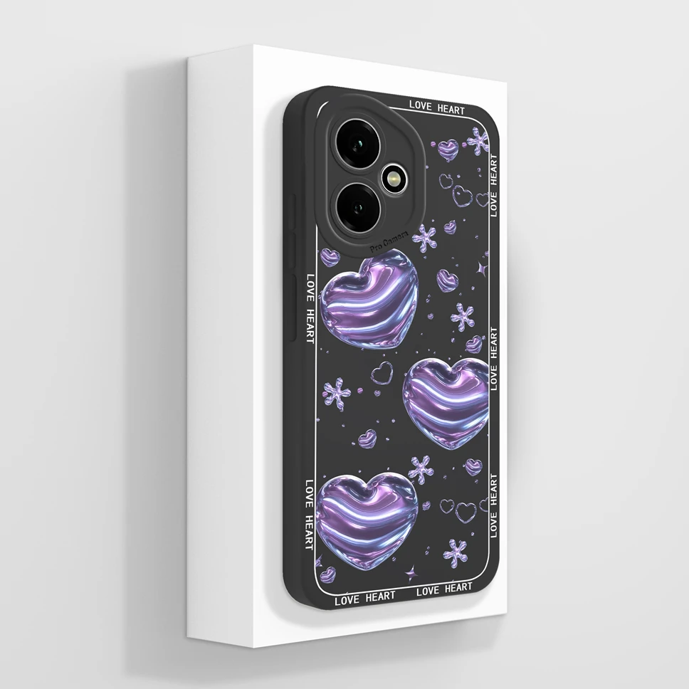 Cute Cat Pattern Soft Phone Case - High-Quality Shockproof Back Cover