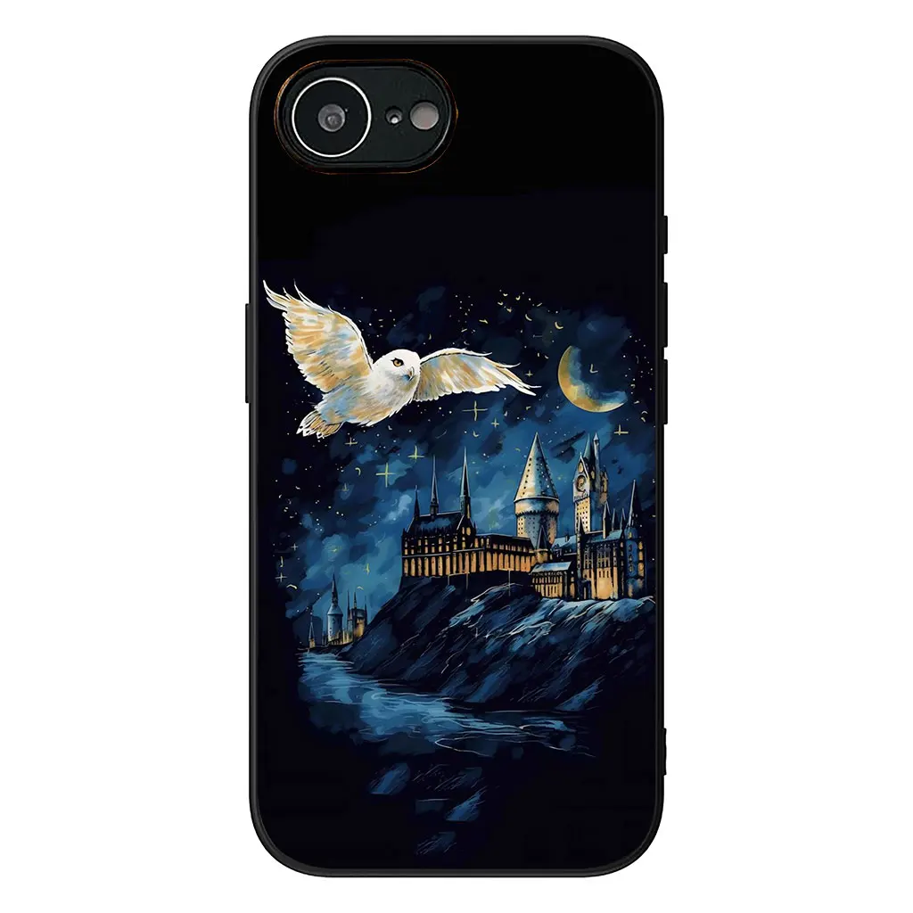 Artistic Owl Harry Wand Potters Phone Case Cover
