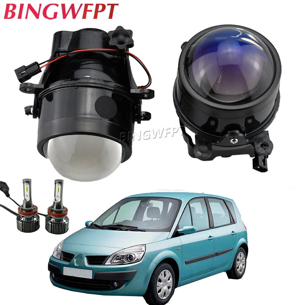 Fendinebbia Faro A Led Per Renault Megane 2/3 Duster Clio Fluence Thalia Koleos Kangoo 2003-2015 Fendinebbia Fendinebbia