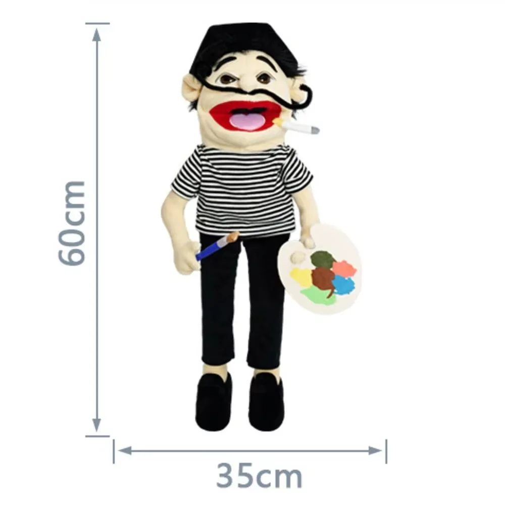 Plush Toy Plush Doll Rubber Puppet Jeffy Doll Jeffy Puppet Family Hand Puppet Doll Merch Marvin Dad Mom Dinosaur Nancy Billy Mascot