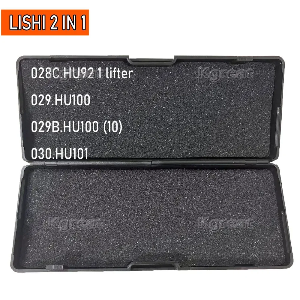 Lishi 2 in 1 BYD01 BYD01R BYDF0 HU43 HU49 HU46 HU56 HU58 HU64 HU66 HU83 HU87 HU92 HU100 HU100(10) HU101 Locksmith Tools 018-030 For hot lishi tool lishi tool