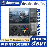 MIYOO-Console de jeu portable Mini Plus, console de jeu rétro, V2, écran Mini + IPS, console de jeu vidéo classique, système Linux, cadeau pour enfants 1