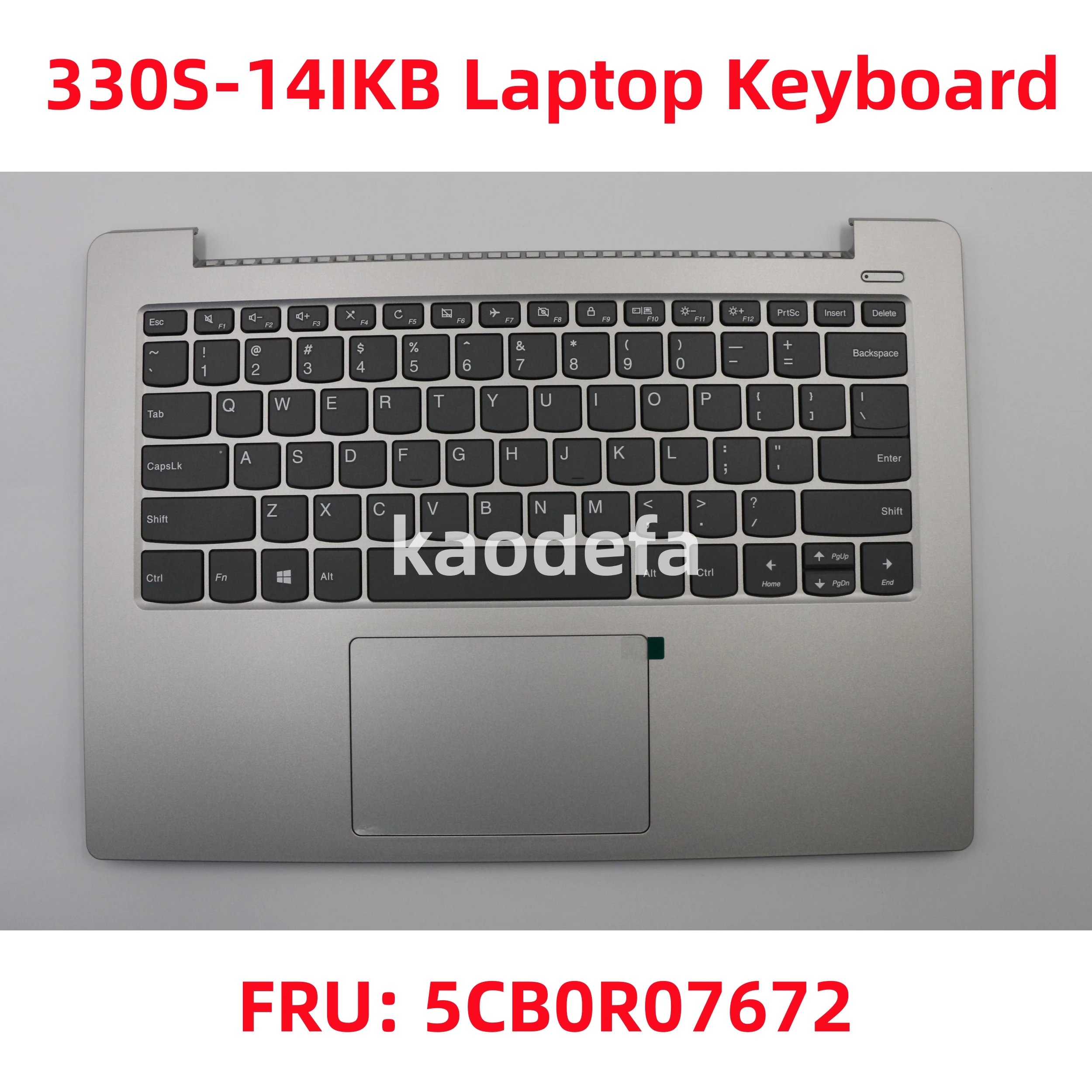

Клавиатура для ноутбука Lenovo ideapad 330S-14IKB 330S-14AST FRU: 5CB0R07672
