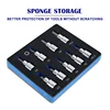 3/8 Inch Hex Bit Socket Set Sturdy Allen Key Sockets Professional 3/8inch Drive Drill Metric Tools Kit Durable Impact Socket Set 3