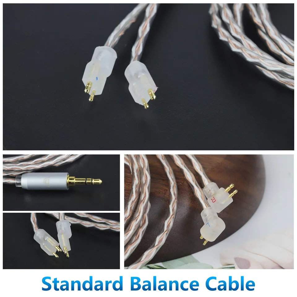 Oksc-バランス型イヤホンケーブル,fitear mh334 mh334sr mh335dw