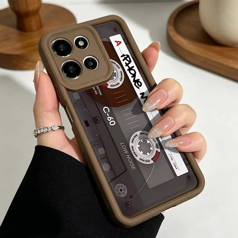 Lucky Tape Pattern Phone Case - Eye Ladder Design