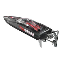 UDIRC UDI022 2.4G 4CH 60km/h Brushless RC Boat Tylosaurus LED Lights Reverse Water Cooling System Vehicles Models Toys 2