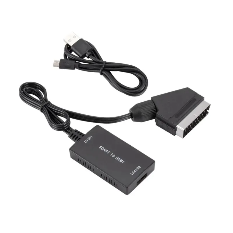 SCART-HDMI ȣȯ ȯ(̺ ) 1080P Scart In HDMI Out HD 720P/1080P ġ TV   ȯ 