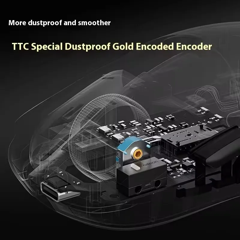 VGN Dragonfly F2 Pro Max F2 Ultra+ Lightweight Wireless Gaming Mouse Dual 8k Tri-Mode Long Battery Life Ergonomic E-sports Mouse