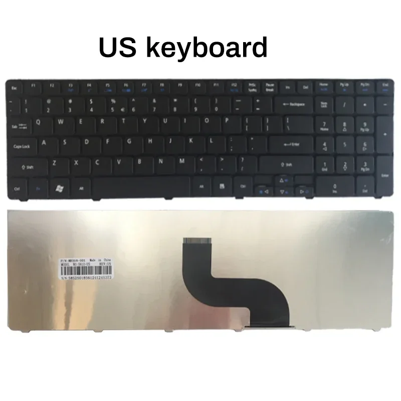 Фото Клавиатура для ноутбука ACER Aspire 7740 7741 7750 7750G 7751 5745G 5745P русская/английская/испанская/французская/бразильская/португальская/итальянская №4