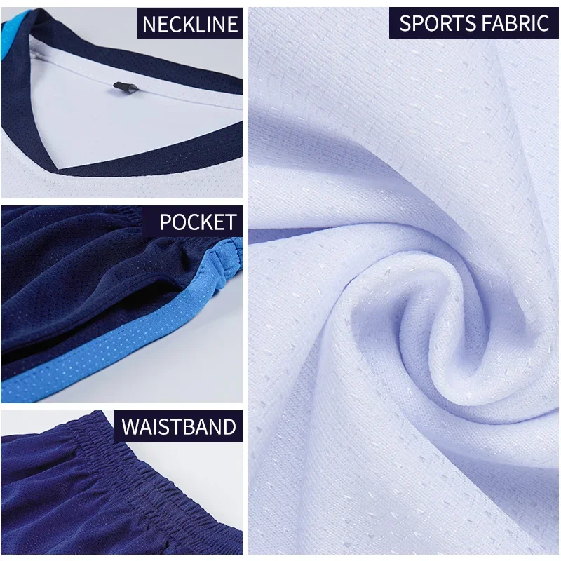 New Professional Women Volleyball Jerseys Uniforms Sportwear Suit Mens Volleyball Sleeveless Training Kits