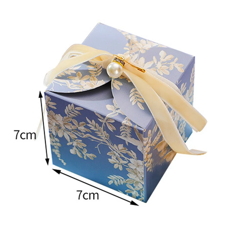 Red Cookie Gift Boxes with Red White Blue Ribbon