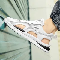 Sandales De sport pour hommes, chaussures De plage en maille respirante, baskets d'extérieur antidérapantes, chaussures De loisir à la mode, sandales De luxe Zapatillas De Hombre 2