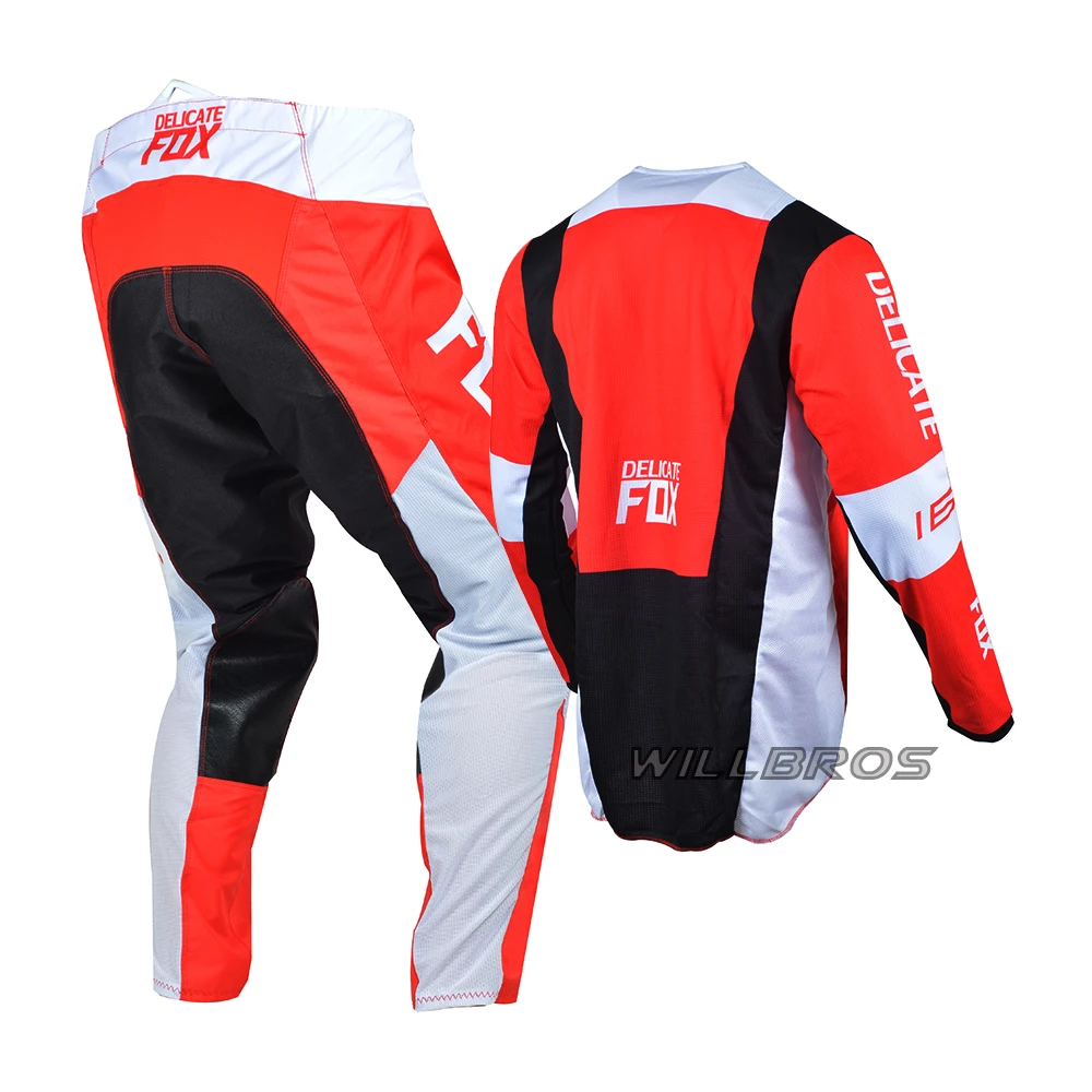 Motocross Racing Gear Set Jersey Calças MX
