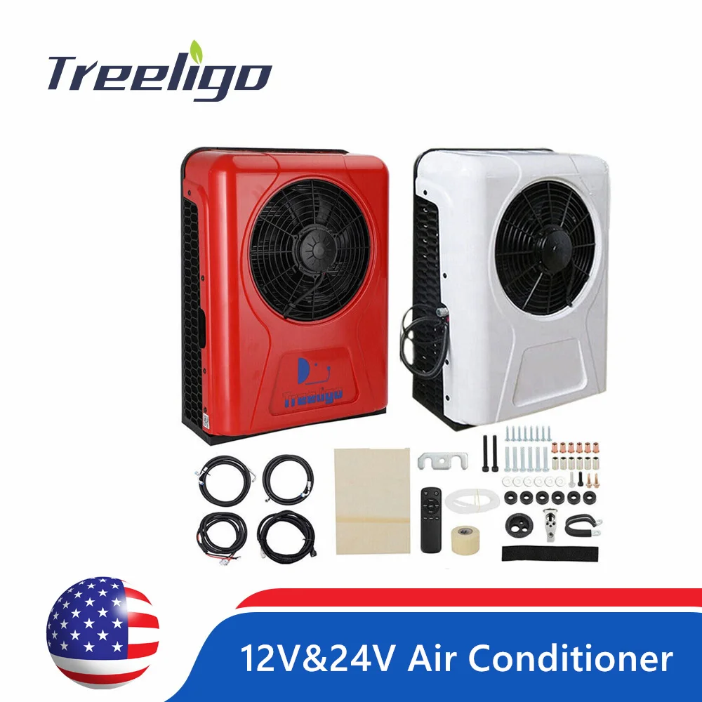 10500BTU12VSplitElectricParkingAirConditionerAutomotiveAir