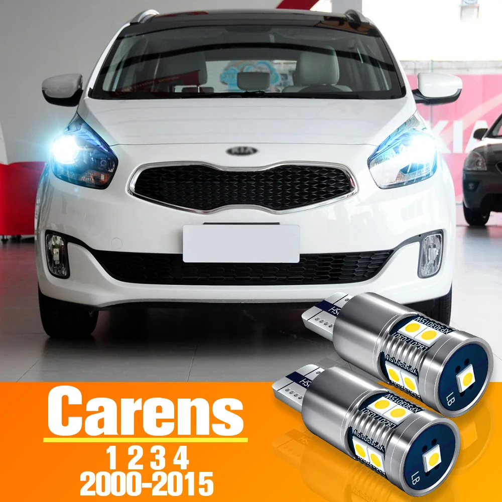 2pcs LED Parking Light Clearance Bulb Accessories For Kia Carens 1 2 3