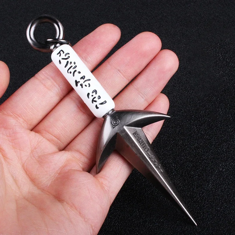 12CM NARUT The Art of Fly Raytheon Kunai Anime Peripheral Yellow Flash Namikaze Minato Model Peripherals Action Figure Gift Toy 3