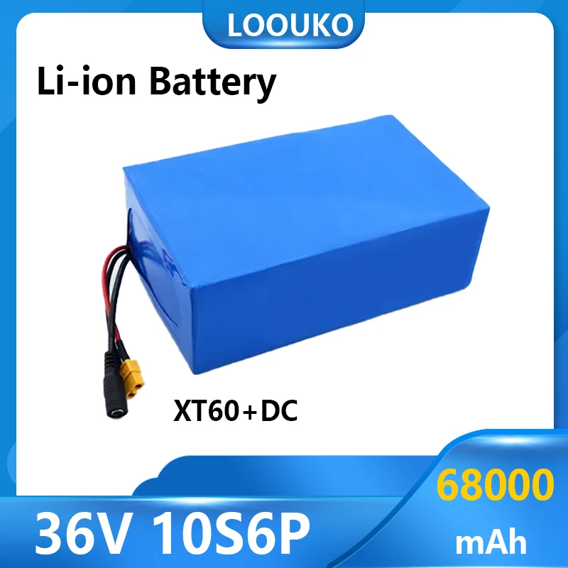

36V 10S6P 68Ah high-power, suitable for electric bicycles, wheelchairs, and outdoor motorcycles