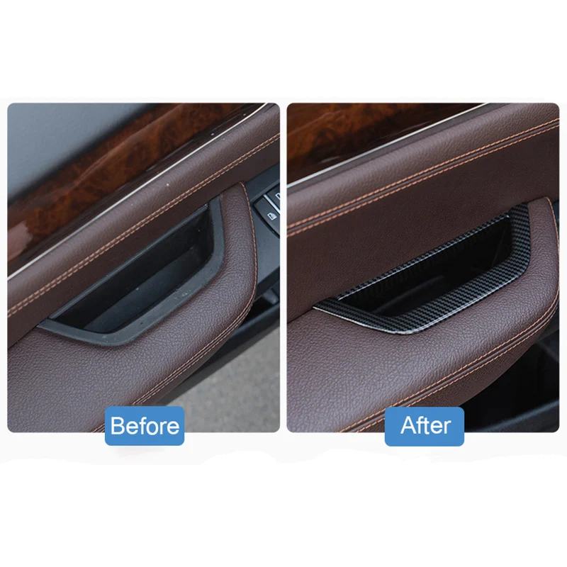 Interior Door Handle Left Side Door Interior Inner Handle Pull Trim Fit For BMW F25 F26 X3 X4 2011-