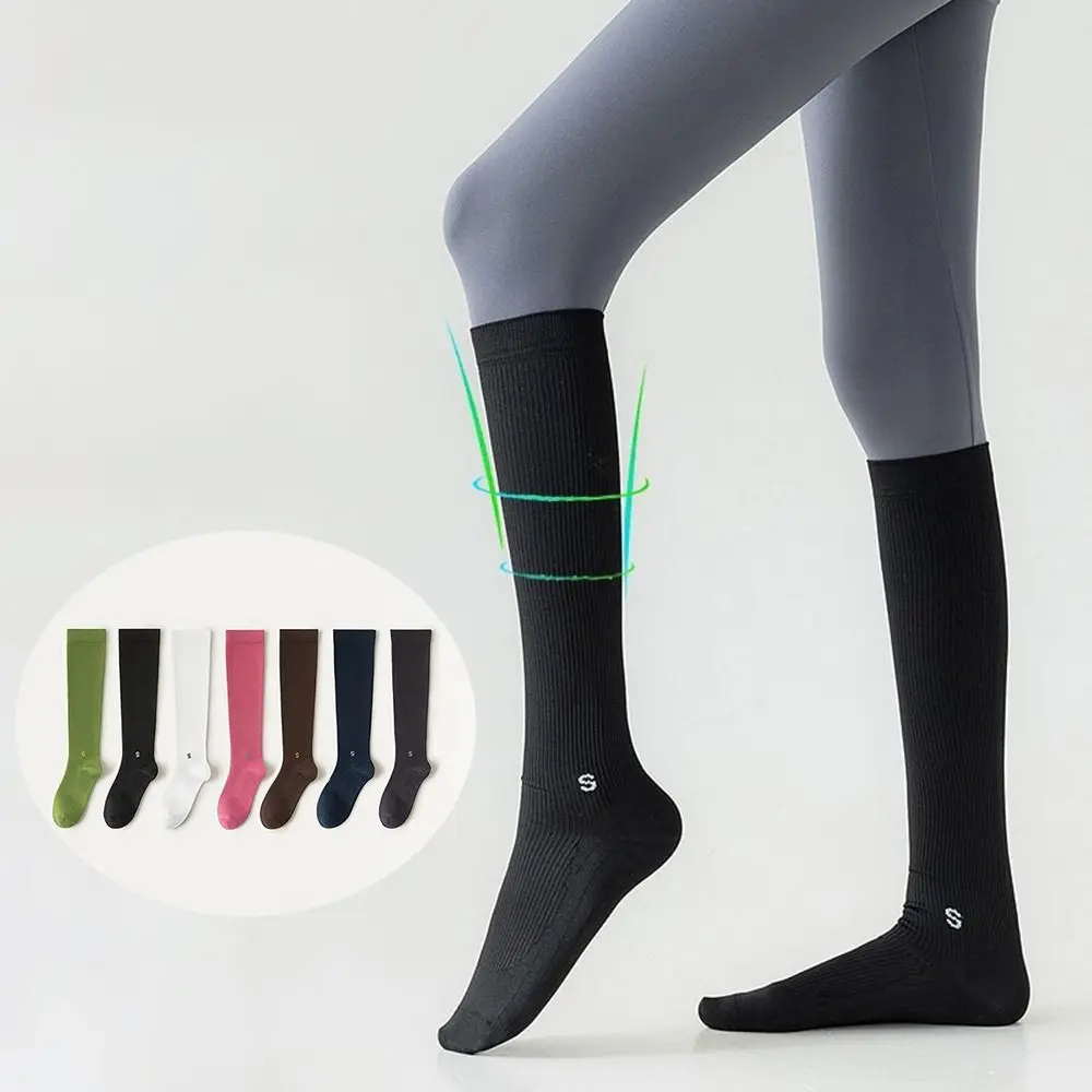 

Men Women Socks Compression Socks Elastic Sports Beautiful Leg Nurse Stocking Jogging Climbing Cycling Flight Excercise