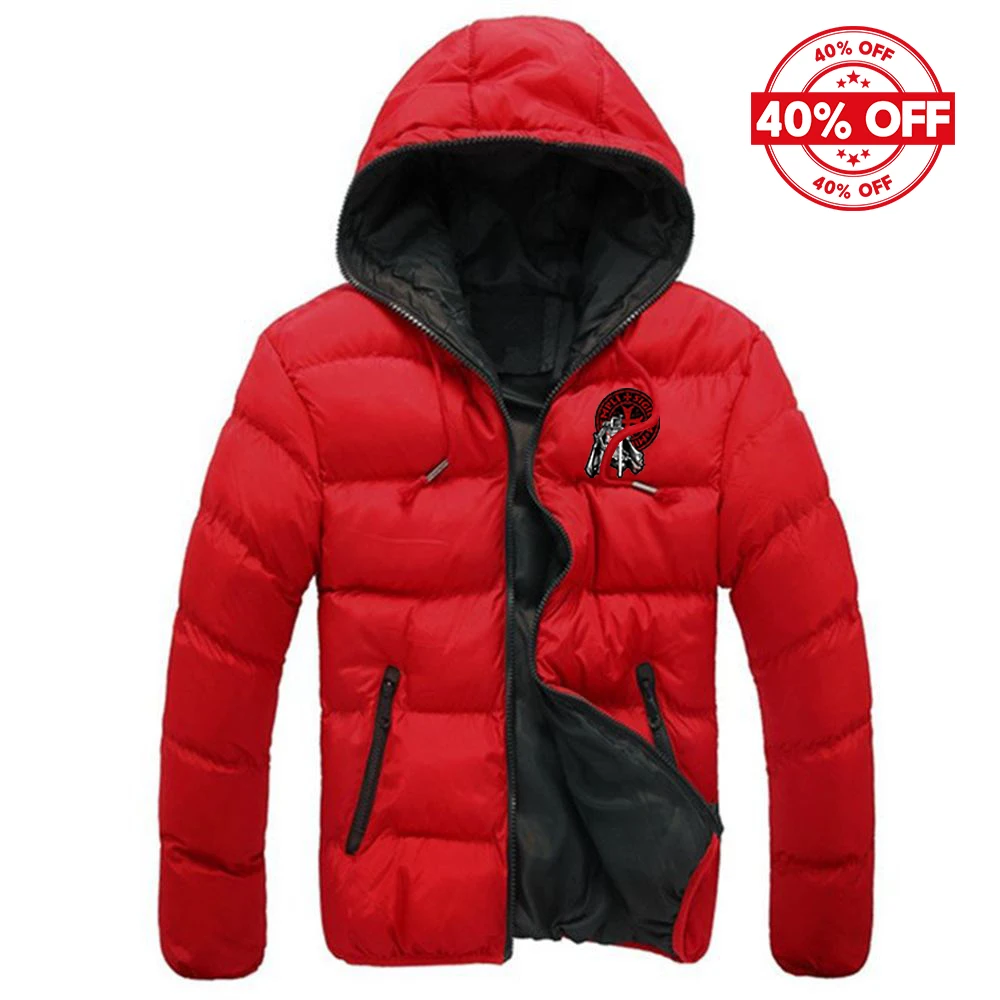 Cotton Hooded Coat Autumn Winter Ski Jacket