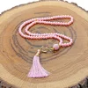 2025 New Prayer Set with Finger Counter,Tasbih Muslim Gift,Handmade 99 ieces Pearl Muslim Prayer Beads Bracelet 4