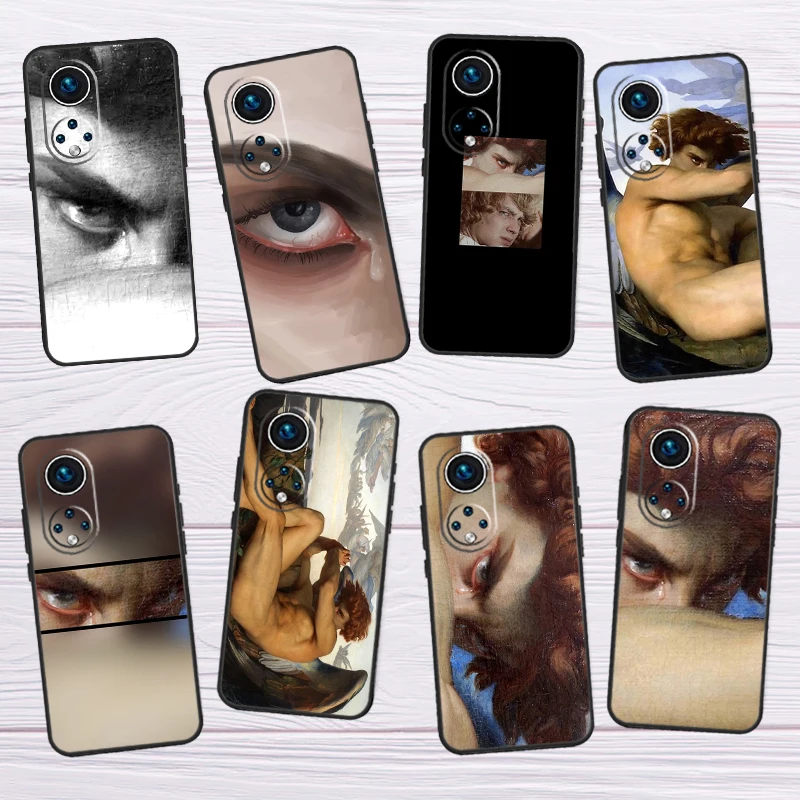 Fallen Angel Alexandre Cabanel Per Honor X8 X7 X9 A 50 70 90 Magic5 Lite Huawei P60 P40 P20 P30 Pro P Smart Nova 9 5T Case